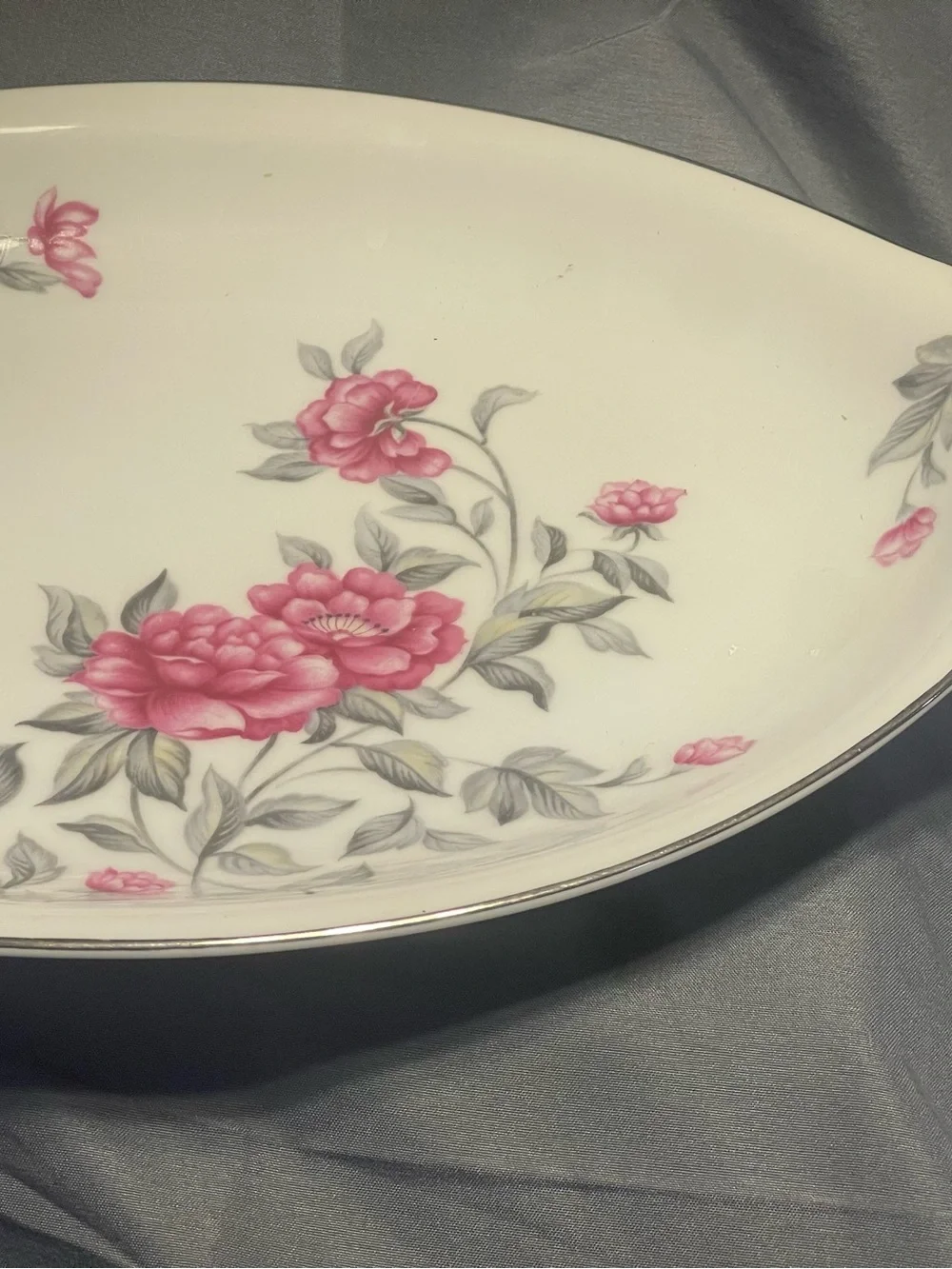 Vintage Mieto Norleans Princess Collection Serving Platters Set Of 2